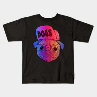 Dogs california Kids T-Shirt